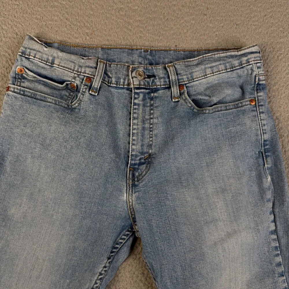 LEVI'S 511  Mens Jeans 34x32 Stretch Denim Slim Fit Workwear Streetwear